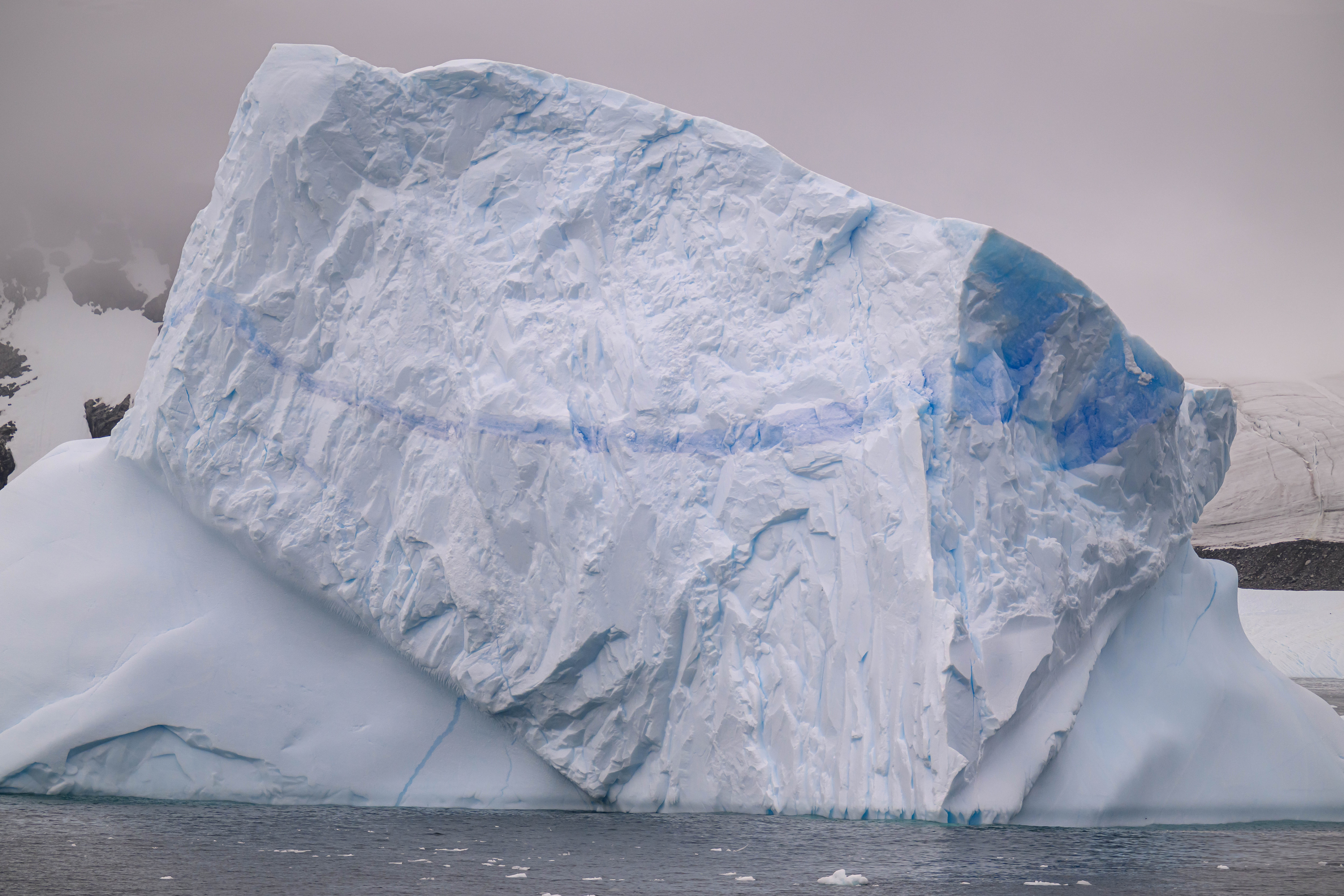 Iceberg Encounter during Night